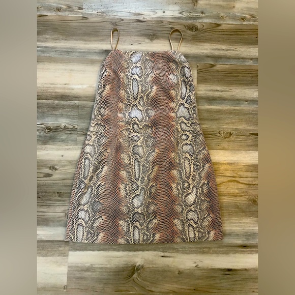 Urban Outfitters Dresses & Skirts - Urban Outfitters dress NWT, faux snake print, size medium